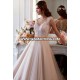 One Shoulder Sleeveless Ankle-length Satin Bridesmaid Dress